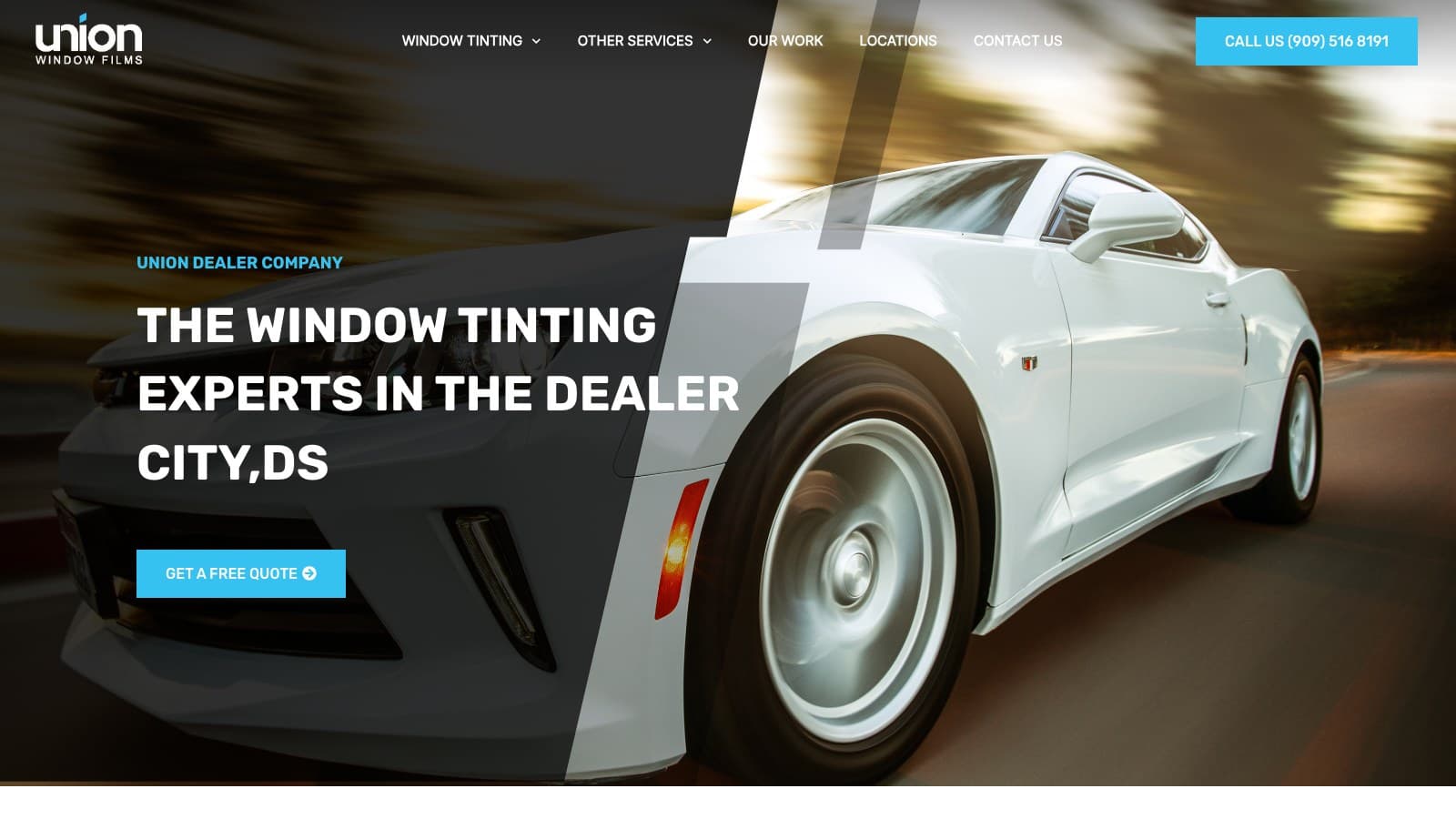 Services website page preview thumbnail