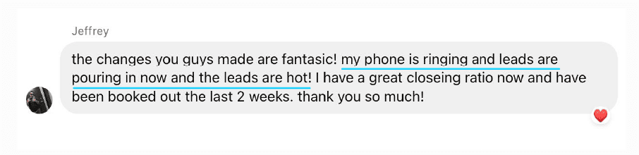 Success - Phone ringing off the hook Success - Phone ringing off the hook